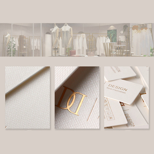 Tùy chỉnh thanh Lịch Tinh Tế Sáng Tạo Treo <span class=keywords><strong>tag</strong></span> vàng dập nổi giấy treo <span class=keywords><strong>Tag</strong></span> cho hàng may mặc hình dạng đặc biệt hangtag - Product Image 6