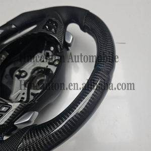 Volant de direction M Sport en cuir perforé et fibre de carbone pour BMW E90 E91 E92 E93 Série 3 - Product Image 6