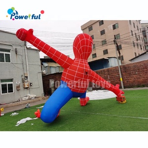 Personnages de dessins animés géants de <span class=keywords><strong>super</strong></span> héros d'extérieur Spiderman gonflable Spider Man pour la publicité - Product Image 3