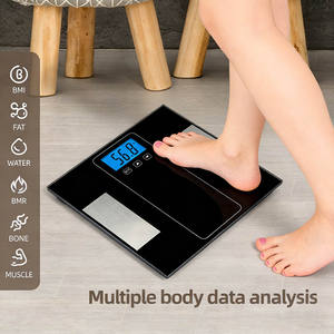 เครื่องชั่งน้ำหนักดิจิตอลอัจฉริยะพร้อมจอ LCD สำหรับวัดไขมันใน<span class=keywords><strong>ร่างกาย</strong></span> ยี่ห้อ Canny Wholesale พร้อมแอปพลิเคชัน - Product Image 2