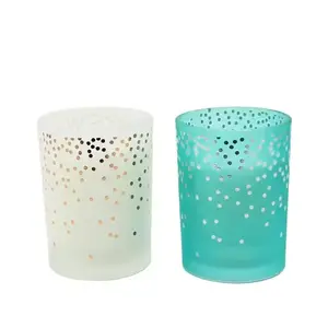 Wholesale Hot Selling Coconut Wax Big Round Candles Gifts Marble Glass Tumbler Scented Custom Engraved Glass Luxury Candle