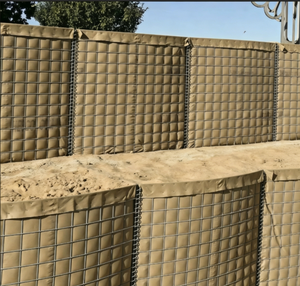 Barrière défensive Fort Hessko |   Cages en gabions soudés remplis de sable avec résistance à la flexion pour la protection périmétrique anti-explosion - Product Image 6