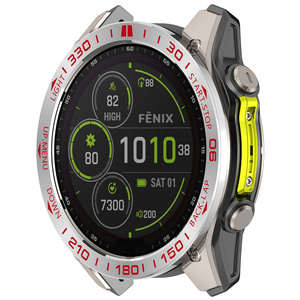 Bisel de Reloj de Acero Inoxidable para <span class=keywords><strong>Garmin</strong></span> Quatix 8, Cubierta Adhesiva Pulida, Protector Antiarañazos, Anillo Protector - Product Image 6
