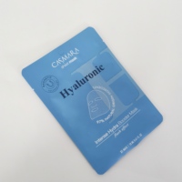 Sachet d'emballage pour masques en aluminium thermoscellable, étanche à l'humidité, avec soudure 3 côtés, impression hélio, couleurs personnalisées, logo, sac de courses TOP