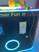 Machine d'arcade Whack-a-mole pour enfants à monnayeur avec lumières LED colorées, équipement de jeu de marteau pour aire de jeux intérieure pour enfants