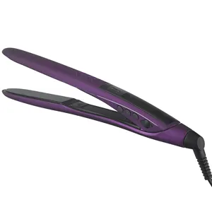 Salon styling tools titanium flat iron 450 degrees vibration hair straightener