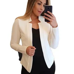 Nieuw Product 2024 Vrouwen Casual Chique Losse Single Breasted Office Lady Elegante Blazers Jassen Rok Pak Voor Dragen Pak