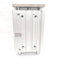 Nouveau Cylindre Guidé PLC MGPL40TN100AZ, Alésage Ø40mm, Course 100mm, 1.0MPa, 18 pouces NPT, En Stock, Programmation PLC