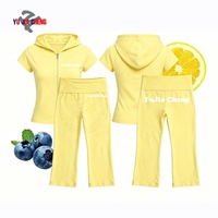 Conjuntos Deportivos de Verano de 2 Piezas, Top con Cierre y Pantalones Cortos Plegables, Ropa Deportiva Personalizada, Conjuntos Capri de Dos Piezas para Mujer