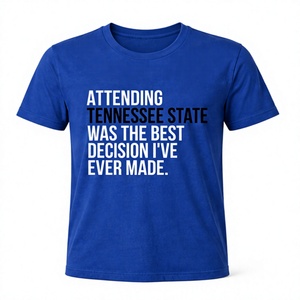 Camiseta personalizada con gráfico del estado de Tennessee en azul real - Product Image 1
