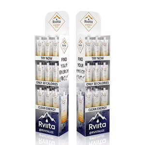 Tùy chỉnh siêu thị Kệ Khuyến Mãi Miễn phí đứng tùy chỉnh các tông sóng Tầng Kệ trưng bày - Product Image 1