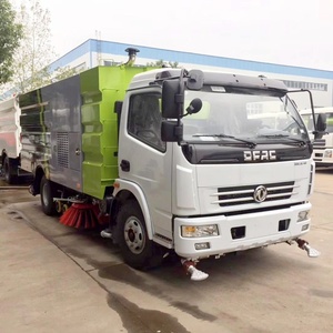 Camión barredor de calles sanitario de 8 m³ de tanque, suministro directo de fábrica china, camión barredor de limpieza de carreteras - Product Image 2