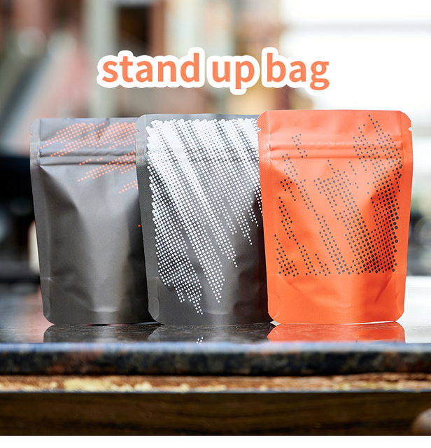 High Barrier Fully Recyclable 100% Mono-LLDPE Stand up Pouch with Zipper Top for Coffee and Tea Food Packaging