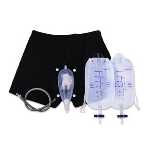 Dispositivo médico para la recolección de orina para hombres, de forma ovalada, con tubo y bolsa, para personas mayores o usuarios de sillas de ruedas. - Product Image 3