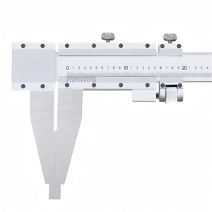Alta precisión (graduación <span class=keywords><strong>de</strong></span> 0,02mm), doble escala (métrica/Imperial), se adapta a la medición <span class=keywords><strong>de</strong></span> metal/plástico-<span class=keywords><strong>Vernier</strong></span> calibrador (tipo II) - Product Image 5