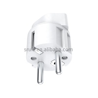 Adaptateur de voyage blanc 10Amp 250Volt suisse vers Allemagne/France EU Plug