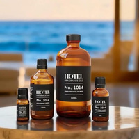 Huile de Diffusion Hôtelière 10 mL - Mélange Icônique Hôtelier 5 Étoiles - Huile Parfumée pour Diffuseurs Ultrasoniques et Sans Eau et pour la Création de Parfums