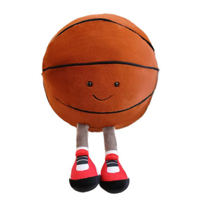 Juguetes de Peluche Deportivos de Fútbol y Baloncesto con Logotipo Personalizado al por Mayor, Muñecos de Peluche Suaves, Almohadas, Regalos <span class=keywords><strong>para</strong></span> Niños, Decoración <span class=keywords><strong>para</strong></span> Fiestas en Casa - Product Image 5