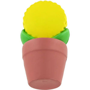 Pelota Antiestrés de Girasoles en Maceta con Logotipo Personalizado, Juguete Sensorial de Espuma Suave para Aliviar la Ansiedad, Regalo Promocional - Product Image 6