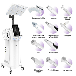 NewFace 2026 Nouveau dispositif de soin de la peau Hydra Dermabrasion à jet d'oxygène 11 en 1, équipement de salon, machine de beauté faciale - Product Image 4