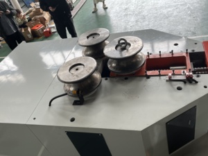 BR100CNC 3 Roller Servo Motor Tube Roll Sheet Round Pipe Profile Rolling Bending Machine - Product Image 6