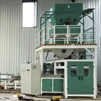 Machine de remplissage de sacs tissés en PP entièrement automatique à grande vitesse de 25 kg à 50 kg pour l'emballage du riz, du blé, de l'orge et de l'avoine