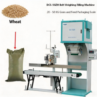 Machine d'ensachage semi-automatique pour farine de maïs et granulés irréguliers, capacité 25-50 kg |   Pochettes de remplissage de haute précision pour la couture