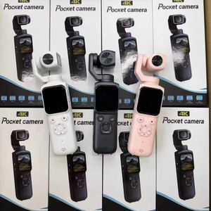 กล้องถ่ายวิดีโอแบบพกพา HJD05 ความละเอียด 4K พร้อมระบบติดตามใบหน้า สำหรับการเดินทางกลางแจ้ง กล้องวิดีโอบล็อกแบบพกพา กล้องพกพาแบบแพน-ทิลท์ รุ่นใหม่ - Product Image 1