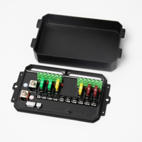 Panel de Interruptores de 6 Vías a Prueba de Agua IP68, Panel de Interruptores de Pulso Momentáneo Multicolor, Sistema de Relés Electrónicos para Camiones y Vehículos Todoterreno