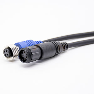 Cable de Remolque de Alta Resistencia GX12 de 4 Pines a 6 Pines, Conector Impermeable, Arnés de Cable en Espiral para Sistema de Reversa de Vehículos - Product Image 5