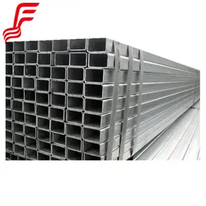 Carbon Steel Rectangular Tube Hollow Hot Dipped Galvanized Pipe