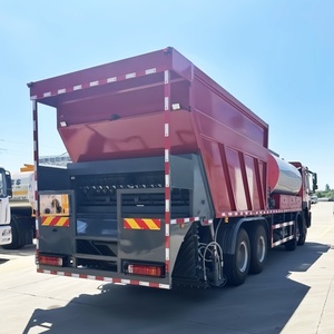 Camion de finition d'asphalte et de compactage de gravier entièrement automatique HOWO 8x4 neuf à vendre - Product Image 3