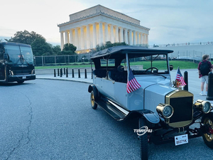 Nouvel Arrivage Meilleur Design Différentes Couleurs Personnalisées 3 Rangées Voiture Électrique Classique Véhicule Ancien Rétro Vintage Hôtel Réception Utilisé - Product Image 5