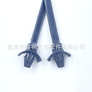 สายรัดเคเบิลไนลอน Shuangxuan พร้อมฐานยึดแบบหัวเครื่องบิน สำหรับยึดสายไฟรถยนต์ แบบพลาสติกชนิดเดียว - Product Image 4