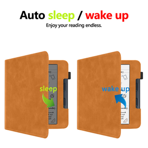 Custodia personalizzabile laserabile <span class=keywords><strong>per</strong></span> Kobo Libra Colour, <span class=keywords><strong>Clara</strong></span> Colour, BW con cinturino e supporto, incisa, tipo Folio, OEM, all'ingrosso - Product Image 5