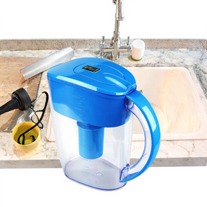 Wellblue <span class=keywords><strong>Caraffa</strong></span> Purificatrice d'<span class=keywords><strong>Acqua</strong></span> Alcalina Minerale con Idrogeno da 3,5L, Filtro Manuale a Carbone Attivo, Brocca <span class=keywords><strong>Filtrante</strong></span> per <span class=keywords><strong>Acqua</strong></span> - Product Image 3