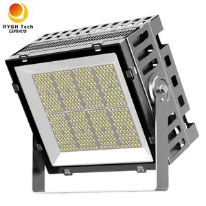 IP66 42000lm 140lm/w 30 60 90 10 degrés 300w éclairage de sport stade de l'arène led projecteur avec pilote MEANWELL et lèvres Phi led