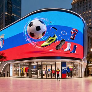 Pantalla Digital de Señalización Exterior P2.9 de 158 Pulgadas (6.56x11.48 pies) para Partidos de Fútbol Venezolanos, Suministros Esenciales para Tiendas - Product Image 3
