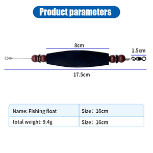 Flotteurs <span class=keywords><strong>de</strong></span> pêche en mousse EVA avec bouchon flottant pour <span class=keywords><strong>la</strong></span> pêche au poisson-chat, montage Santee - Product Image 4