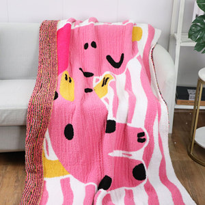 Couverture imprimée personnalisée <span class=keywords><strong>de</strong></span> dessin animé, couverture pondérée personnalisée en peluche avec Photo pour cadeau d'hiver - Product Image 1