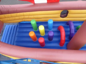 Gorila <span class=keywords><strong>de</strong></span> obstáculos inflable <span class=keywords><strong>de</strong></span> Barco Pirata vikingo divertido y duradero, carrera <span class=keywords><strong>de</strong></span> obstáculos <span class=keywords><strong>de</strong></span> Barco Pirata inflable - Product Image 5