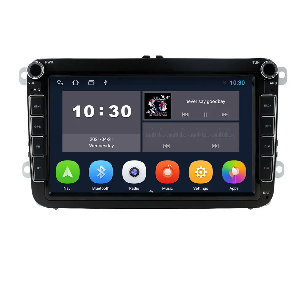 8 Inch Android 2din Car Radio Gps Navigation For Vw Skoda Golf 5 Golf 6 Polo Passat B5 B6 Jetta Seat Car Autoradio