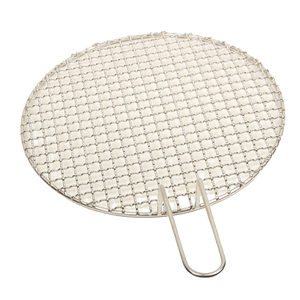 Factory Direct Wholesale Disposable Round BBQ Metal Heat Resistant Wire <b>Mesh</b> <b>Grill</b> Home Barbecue Net Accessory BBQ <b>Mesh</b> - Product Image 3