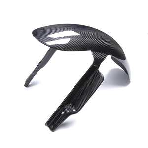 Compatible avec les modèles Harley-Davidson <span class=keywords><strong>Lowrider</strong></span> S et Breakthrough 117, garde-boue avant en fibre de carbone modifié - Product Image 2