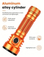 Mini lampe torche LED rechargeable en aluminium, compacte, EDC, 1000 lumens, portable, pour réparation et entretien