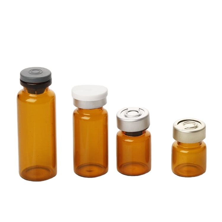 glass injection vials with rubber stopper injection glass ampoules 10ml sterile vials for injection
