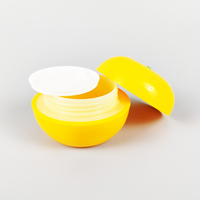 ODM OEM Usine ODM Lovely Cute 30g Pot en plastique Kids Facial Cream Jar Orange Shape Jar Bottle Package Manufacturer/wholesale