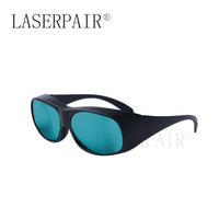 Lunettes de sécurité laser rubis Laserpair 635nm 650nm 694nm OD6+ Lunettes de protection laser rouge CE EN207 620-700nm Protection des yeux