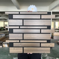 Nouveau style de panneau acoustique décoratif mural en MDF léger de forme spéciale pour une installation facile en showroom