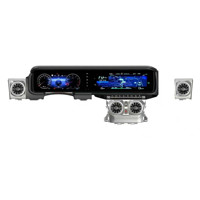 Reproductor de DVD Doble para Auto de 12.3 Pulgadas, Radio Android con Pantalla Táctil, Navegación GPS, Carplay para Toyota Land Cruiser LC200 2008-2022